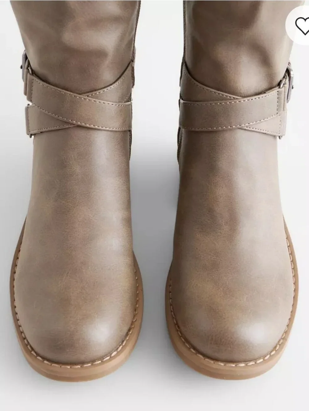B-52 Tall Heeled Boot Brown Women's Mid-Calf Riding Boots - Classic Casual Style